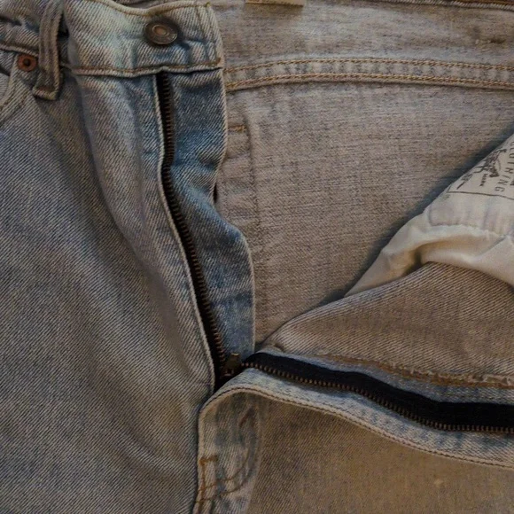 Levi's Blue Straight Jeans Classic Style - Picture 5 of 10